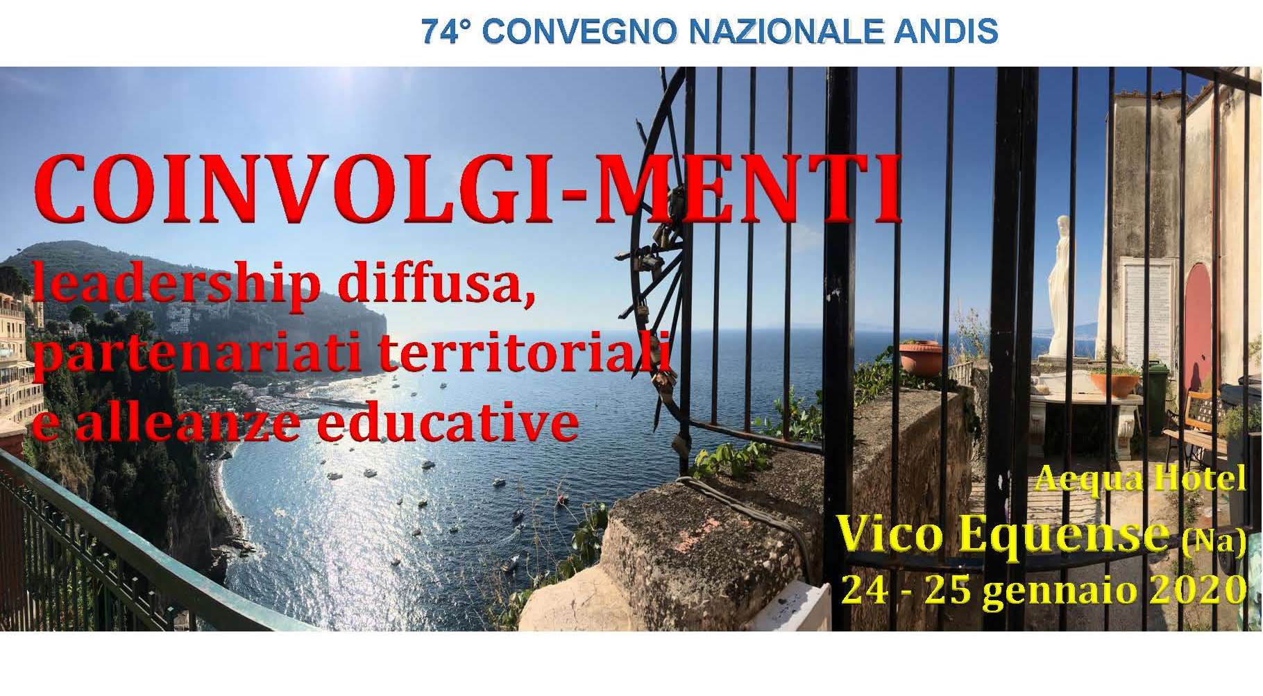 PROGRAMMA 74° CONVEGNO NAZIONALE Vico Equense (NA)